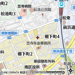 愛知県名古屋市南区柵下町3丁目17周辺の地図