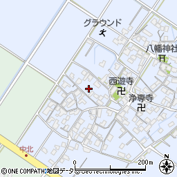 滋賀県野洲市北858周辺の地図
