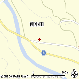 兵庫県神崎郡神河町南小田1175周辺の地図