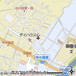 滋賀県東近江市中小路町666周辺の地図