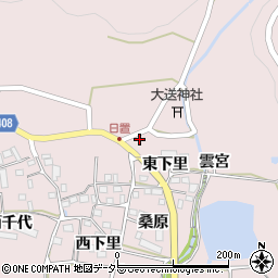 京都府南丹市八木町日置東下里9周辺の地図