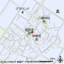 滋賀県野洲市北815周辺の地図