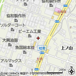 愛知県名古屋市緑区鳴海町杜若周辺の地図