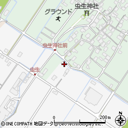 滋賀県野洲市八夫589周辺の地図