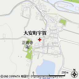 三重県いなべ市大安町宇賀955周辺の地図