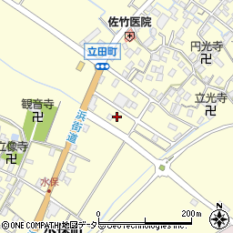 滋賀県守山市立田町4175周辺の地図
