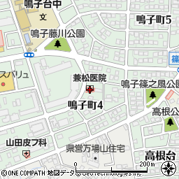 兼松医院周辺の地図