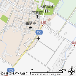 滋賀県野洲市木部948-6周辺の地図