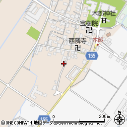 滋賀県野洲市木部929-1周辺の地図