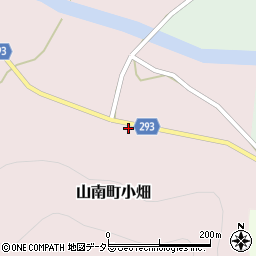 小畠生花店周辺の地図