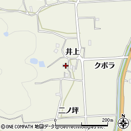 京都府南丹市園部町半田井上周辺の地図