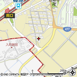 滋賀県近江八幡市安養寺町748周辺の地図