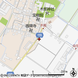 滋賀県野洲市木部947周辺の地図