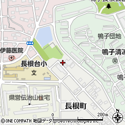 愛知県名古屋市緑区長根町59周辺の地図