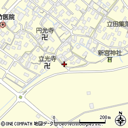 滋賀県守山市立田町1618周辺の地図