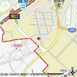 滋賀県近江八幡市安養寺町745周辺の地図