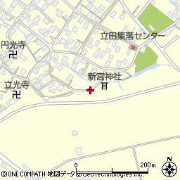 滋賀県守山市立田町1605周辺の地図