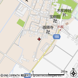 滋賀県野洲市木部930周辺の地図