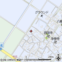 滋賀県野洲市北872周辺の地図