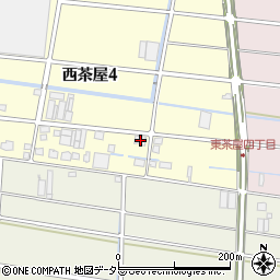 愛知県名古屋市港区西茶屋4丁目140周辺の地図