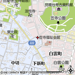 愛知県名古屋市南区笠寺町下新町89周辺の地図