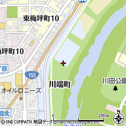 愛知県豊田市川端町周辺の地図