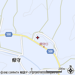 兵庫県丹波篠山市県守565周辺の地図