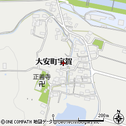 三重県いなべ市大安町宇賀958周辺の地図