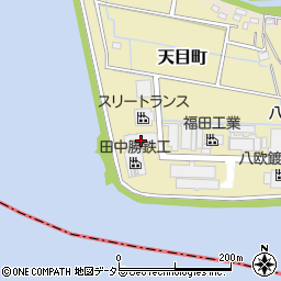 愛知県名古屋市港区天目町113周辺の地図