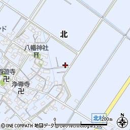 滋賀県野洲市北2060周辺の地図