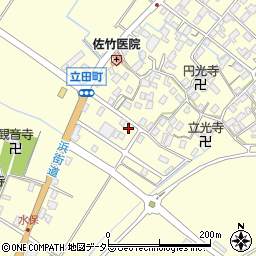 滋賀県守山市立田町4132周辺の地図
