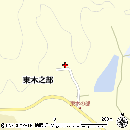 兵庫県丹波篠山市東木之部162周辺の地図