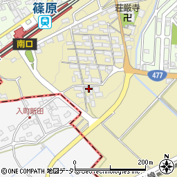 滋賀県近江八幡市安養寺町747周辺の地図