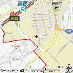 滋賀県近江八幡市安養寺町746周辺の地図