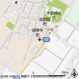 滋賀県野洲市木部942-2周辺の地図