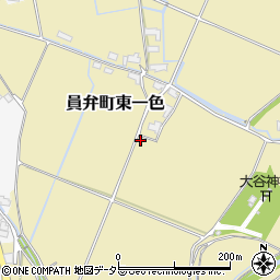 三重県いなべ市員弁町東一色3092周辺の地図