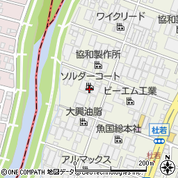愛知県名古屋市緑区鳴海町長田73周辺の地図