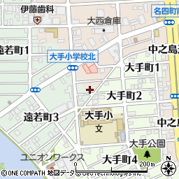 愛知県名古屋市港区名四町188-17周辺の地図