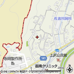静岡県田方郡函南町上沢225-8周辺の地図