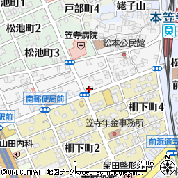 コスモ松城ＳＳ周辺の地図