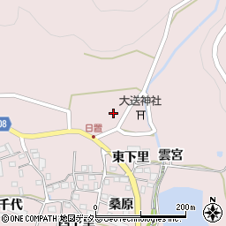 京都府南丹市八木町日置東中里周辺の地図