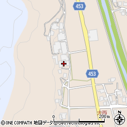 京都府南丹市園部町大西大将軍周辺の地図