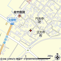 滋賀県守山市立田町1745周辺の地図