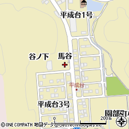 京都府南丹市園部町小山東町馬谷27周辺の地図