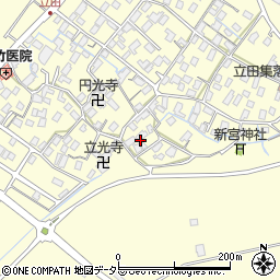 滋賀県守山市立田町1616周辺の地図