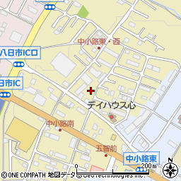 滋賀県東近江市中小路町689周辺の地図