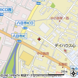 滋賀県東近江市中小路町550周辺の地図