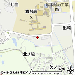 愛知県豊田市太平町（平山）周辺の地図