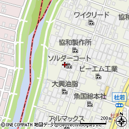 愛知県名古屋市緑区鳴海町長田72周辺の地図