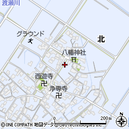 滋賀県野洲市北793-2周辺の地図